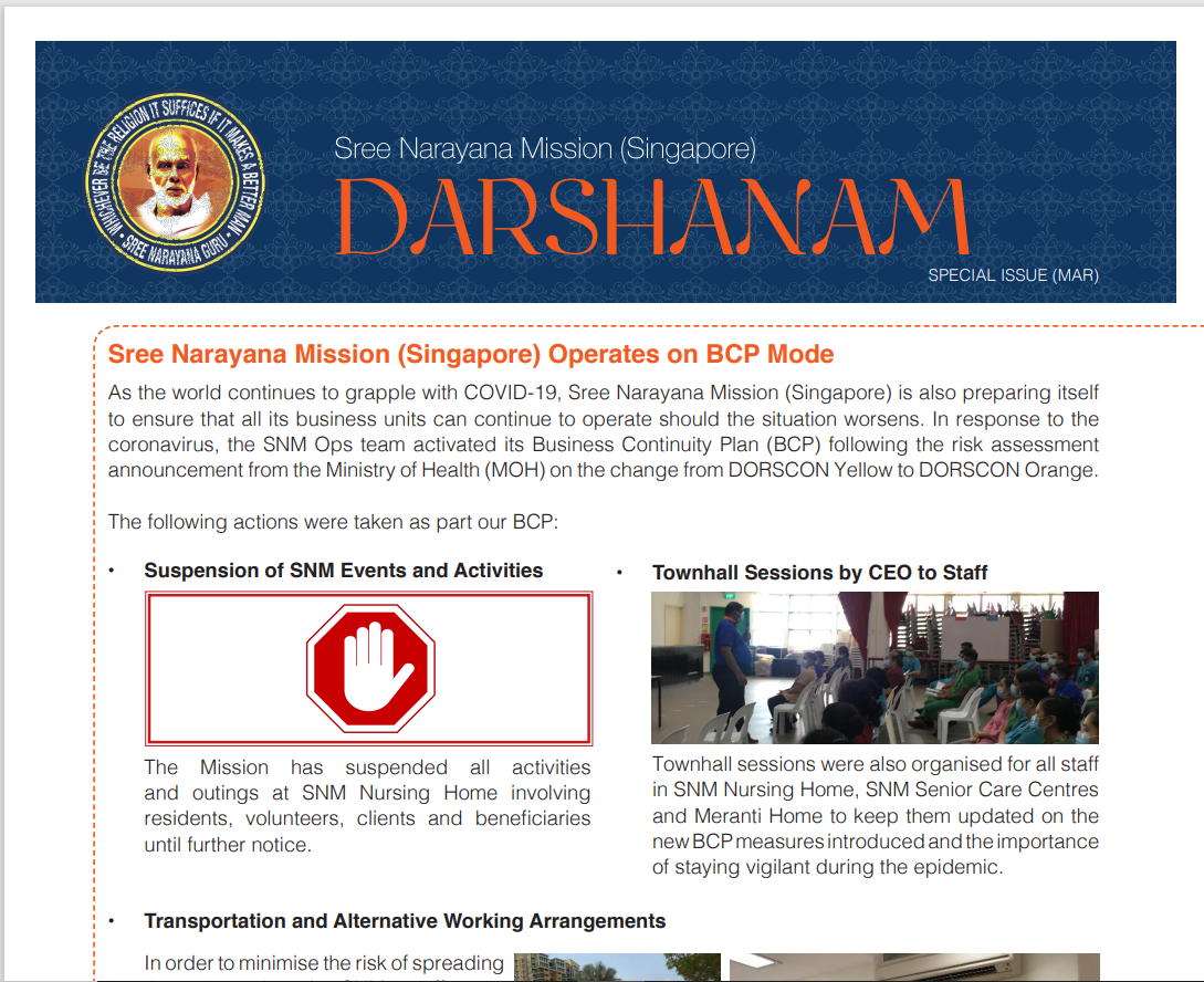 SNM Newsletter March 2020